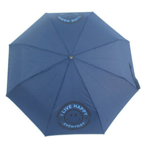 Ομπρέλα Βροχής Smiley World 9234 χειροκίνητη Αντιανεμική μπλε